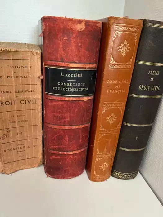 Livres de droit civil